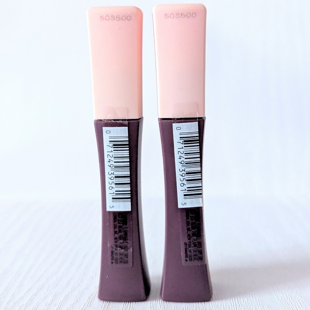 2X L'Oréal Pro-Matte Les Macarons Scented Liquid Lipstick 830 BLACKCURRANT CRUSH - Picture 4 of 4